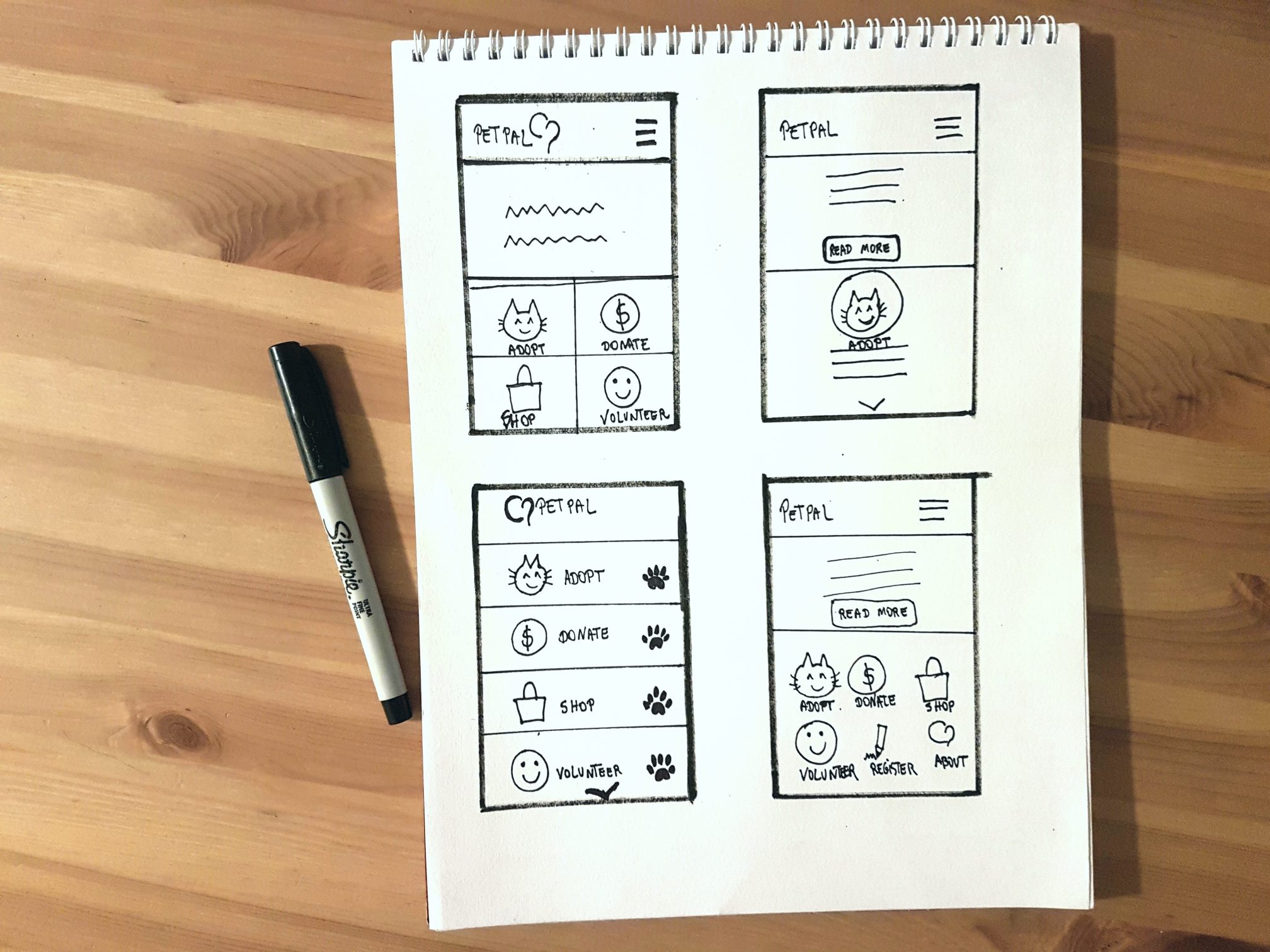 02.APP_Webiste_Sketches_PetPal_Website_Web_Design_User_Interface